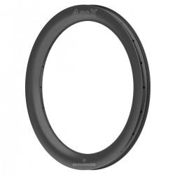 20" 406 ArcX Carbon Fiber Rim - 37mm Depth 31mm Wide | Aero Clincher/Tubeless Ready for Folding Bike & BMX